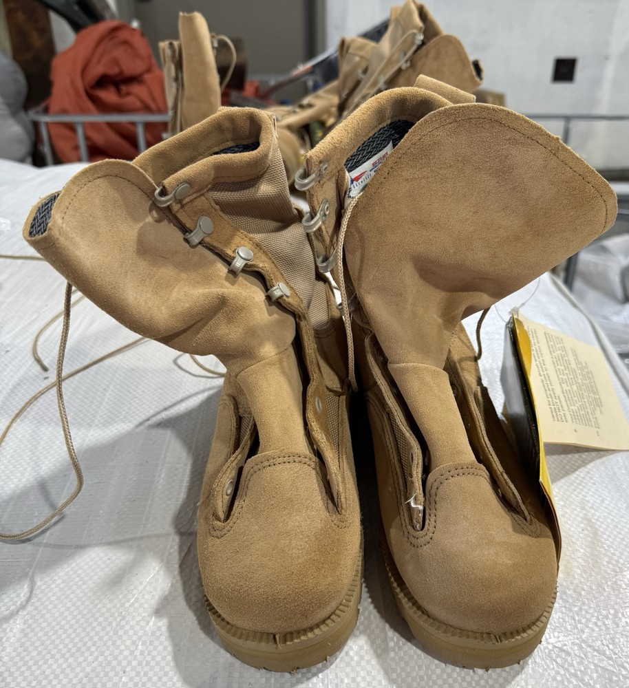 Belleville Army Combat Boot Size 0.25W Desert Tan Temperate Weather