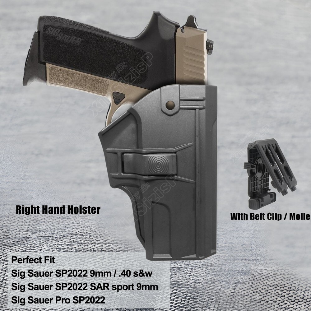 Tactical OWB Holster for Sig Sauer SP2022 9mm & .40 S&W  