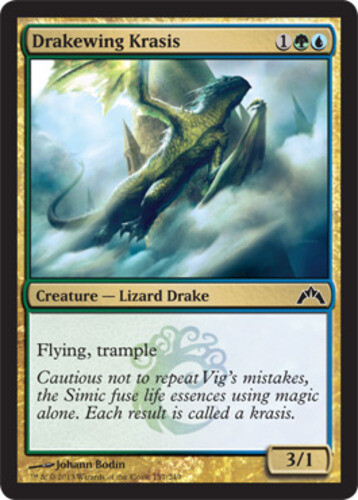 Drakewing Krasis x4 - Gatecrash - NM-Mint, English - Gatecrash