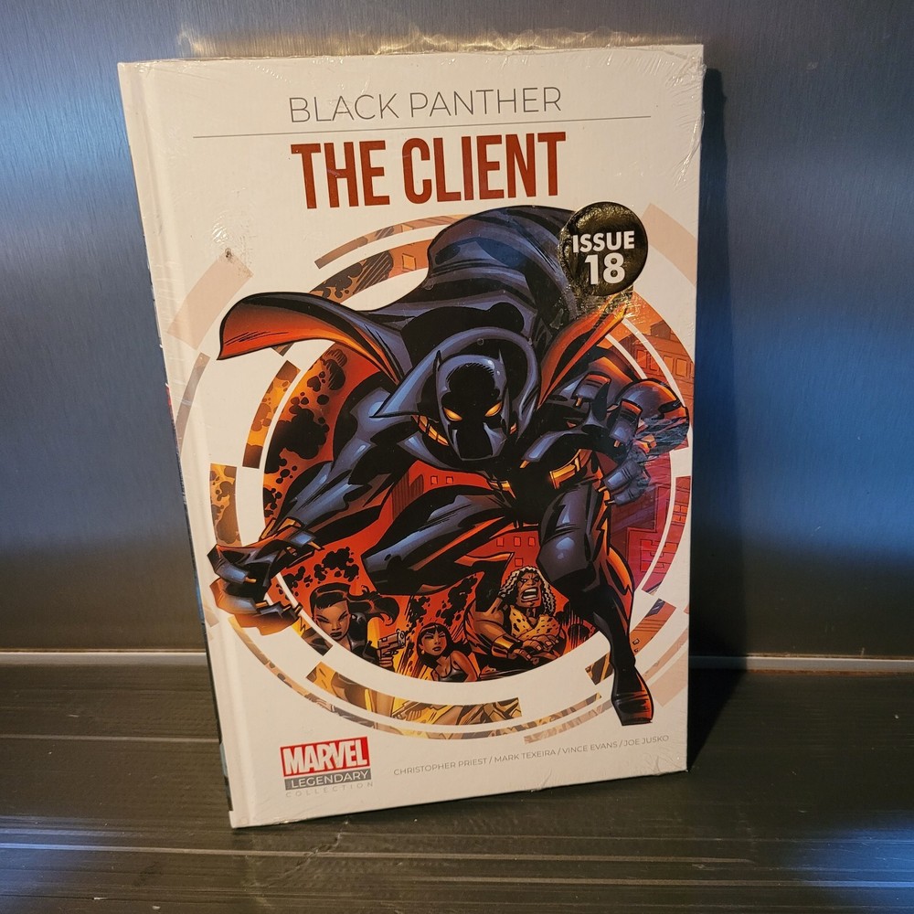 The Client Marvel Black Panther Legendary New Sealed Hardback Graphic Novel 2022