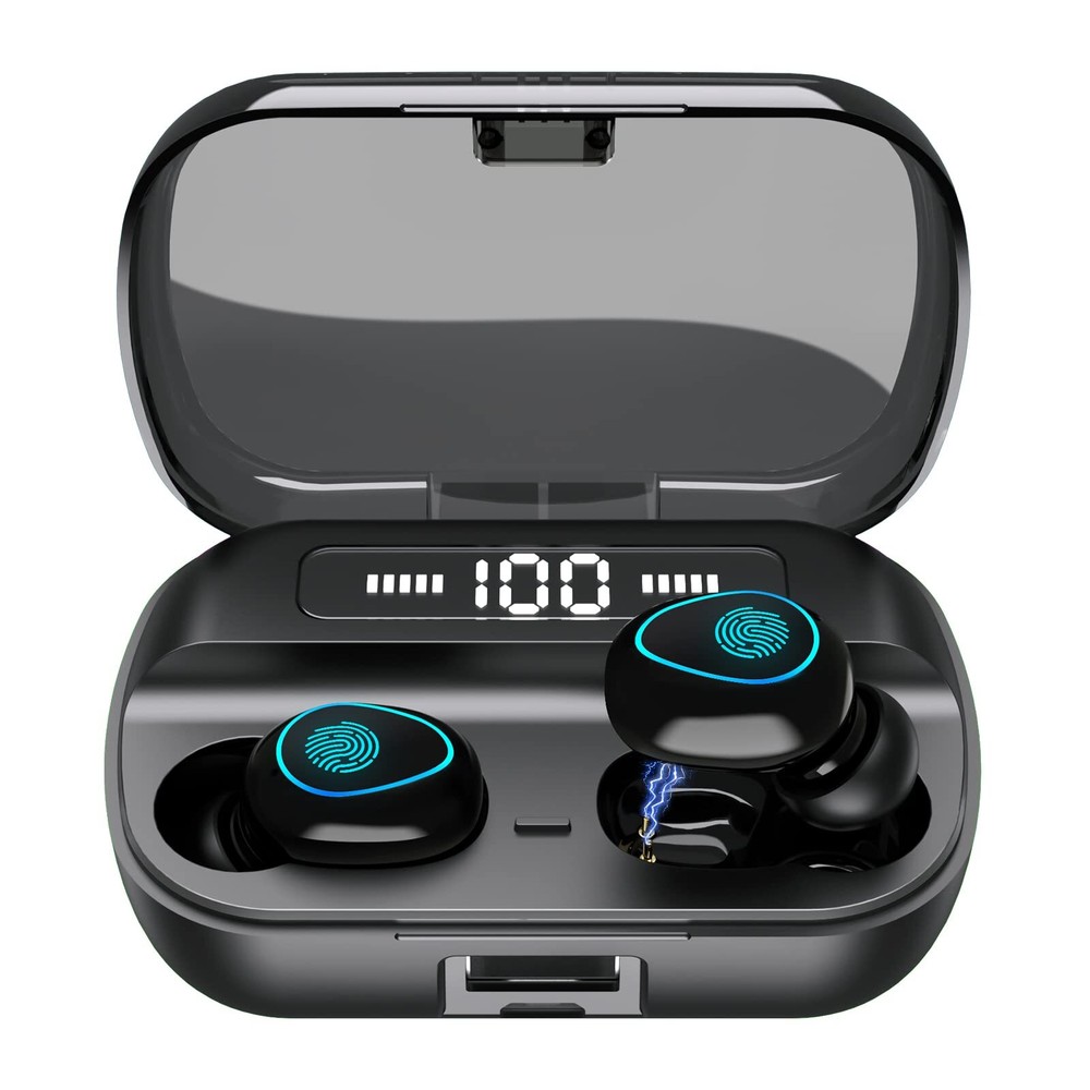 Bluetooth Earbuds,IPX7 Waterproof Bluetooth 5.1 Stereo Earphones,Wireless Ear...