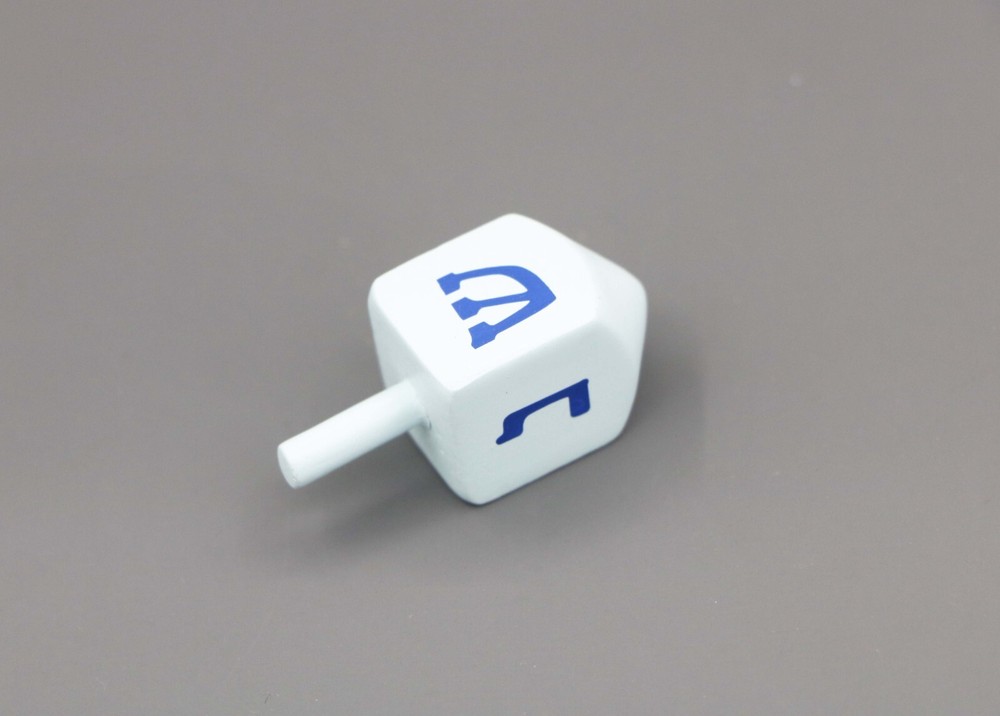 American girl blue dreidel from hanukkah gift set for 18'' doll