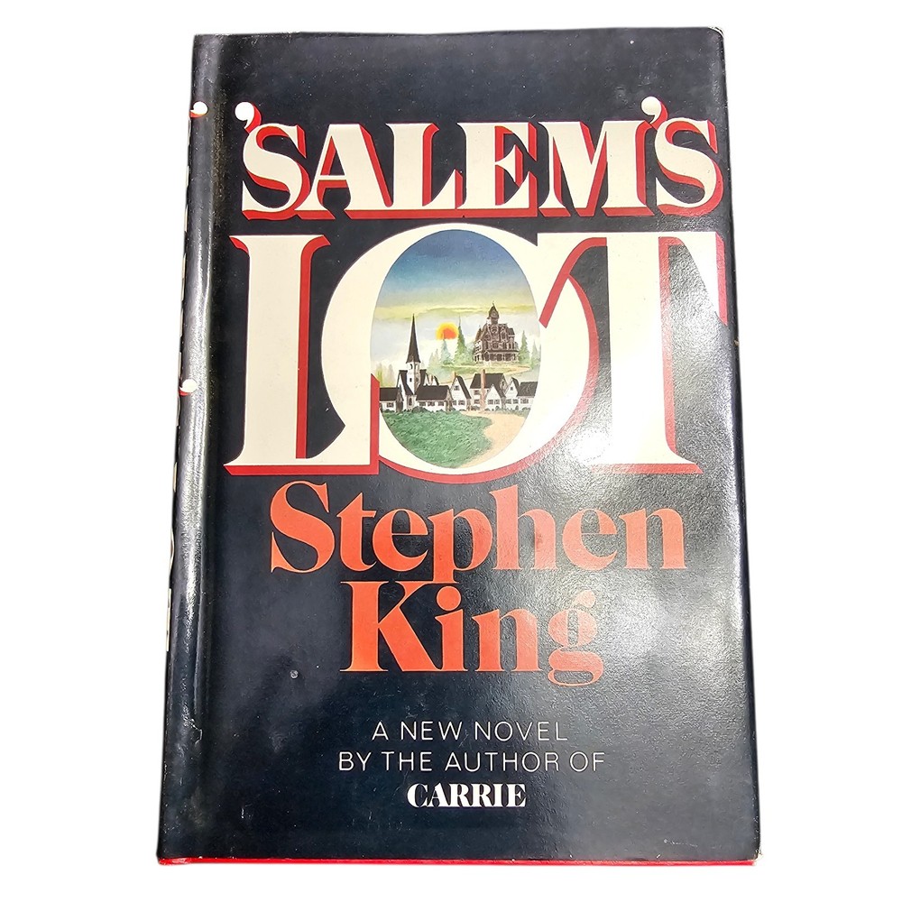 SALEM'S LOT by Stephen King HC DJ Doubleday 1975 1st Full Size Book Club Edition