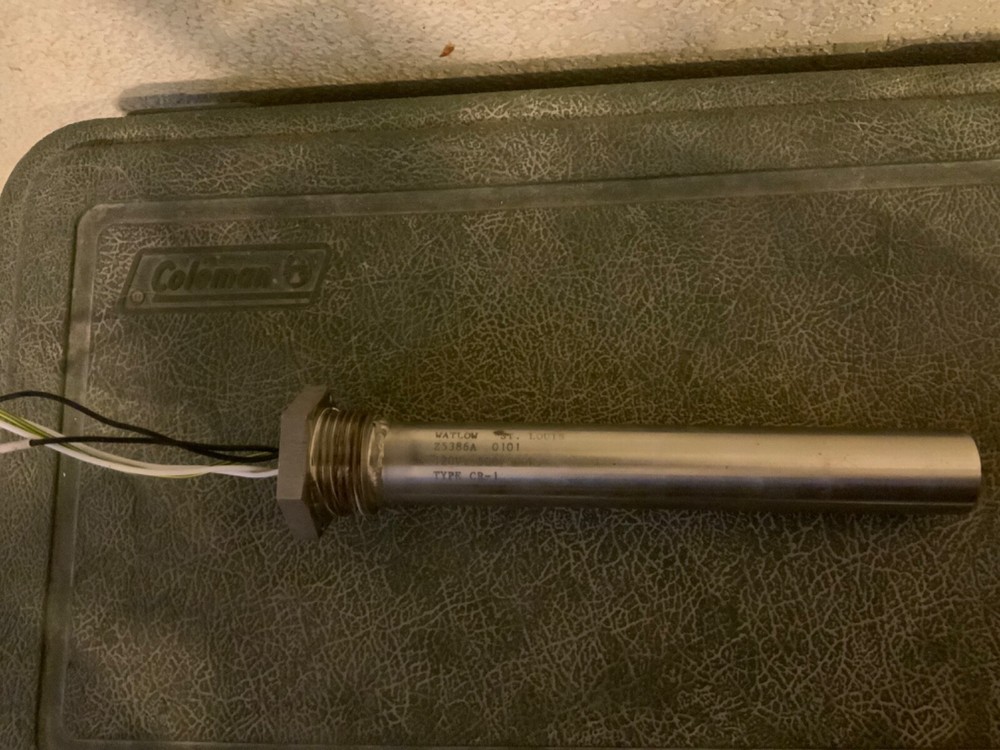 Used Watlow  Immersion Cartridge Water heater 120V 500W Heat Element Replacement