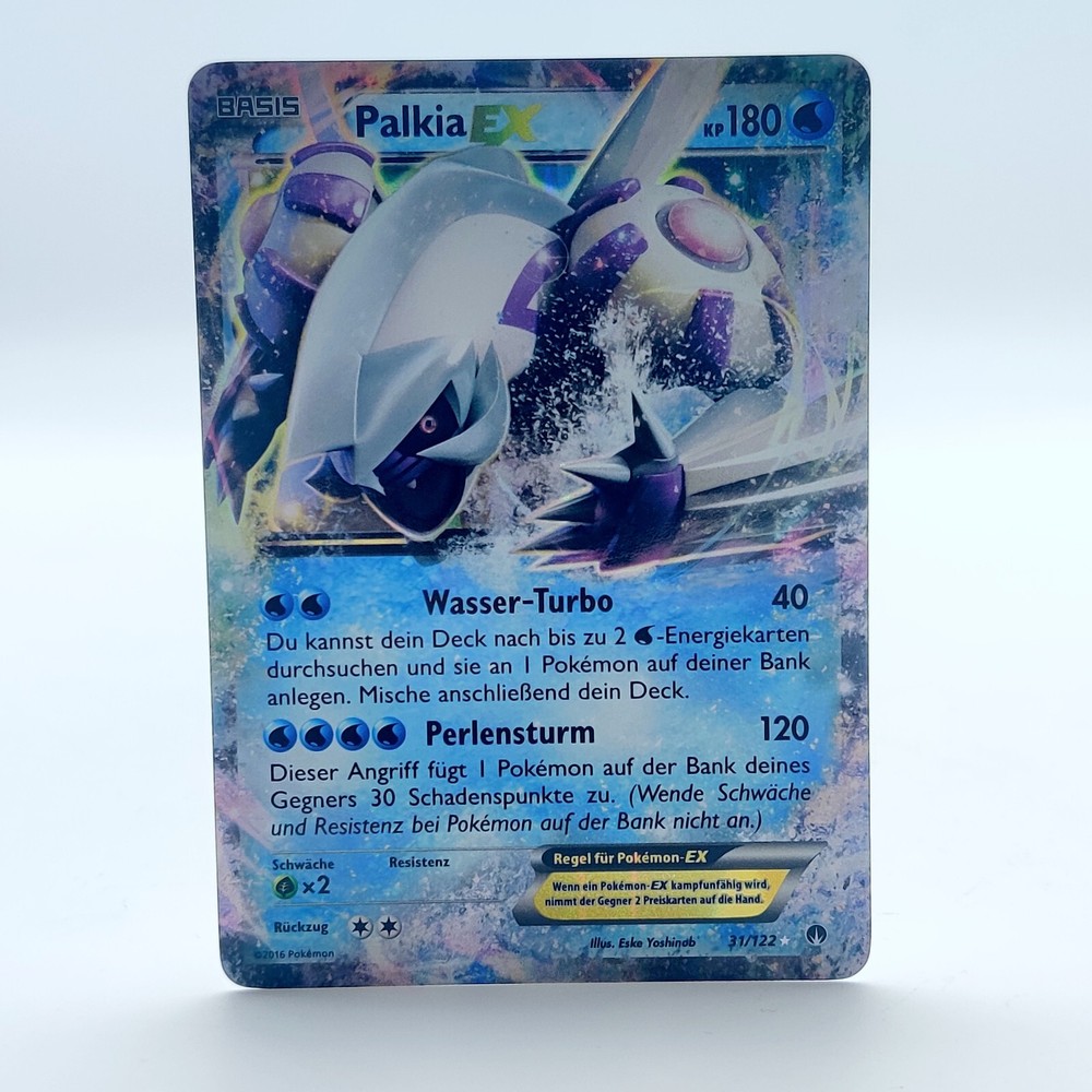 Pokemon TCG Card - Palkia EX 31/122 | TURBO Fever | German
