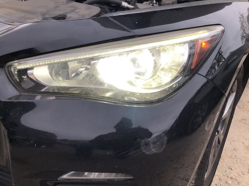 2014-2017 Infiniti Q50 Left Driver LED Headlight Non-Adaptive 835613