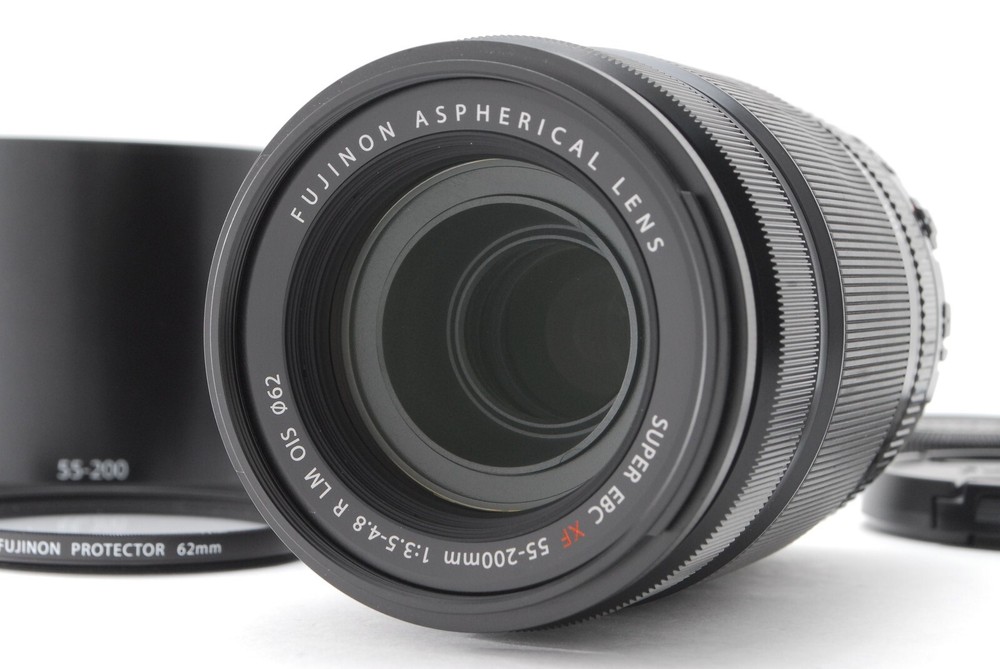 Fujifilm XF 55-200mm F3.5-4.8 LM OIS R Super EBC Zoom Lens Japan Import with Original Box