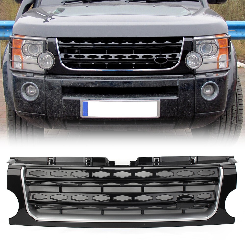 2005-2009 Land Rover LR3 Discovery Black Mesh Front Bumper Grille