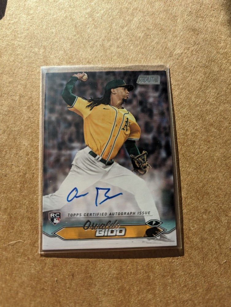 2024 Topps Stadium Club Osvaldo Bido Autograph SCBA-OBI - Oakland Athletics