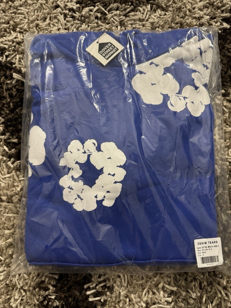 *BRAND NEW* Denim Tears “ROYAL BLUE” Hoodie (Size S)