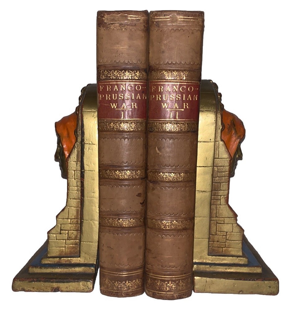1872, 1st Ed, 2 VOL, THE FRANCO-PRUSSIAN WAR, Edited by H M HOZIER, ILLUSTRATED
