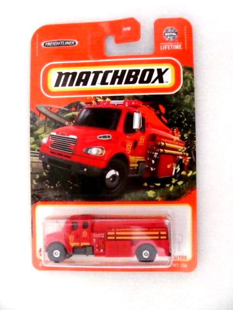FREIGHTLINER  M2 106   Fire Truck    Matchbox  76/100 Matchbox Fire Dept  1:64