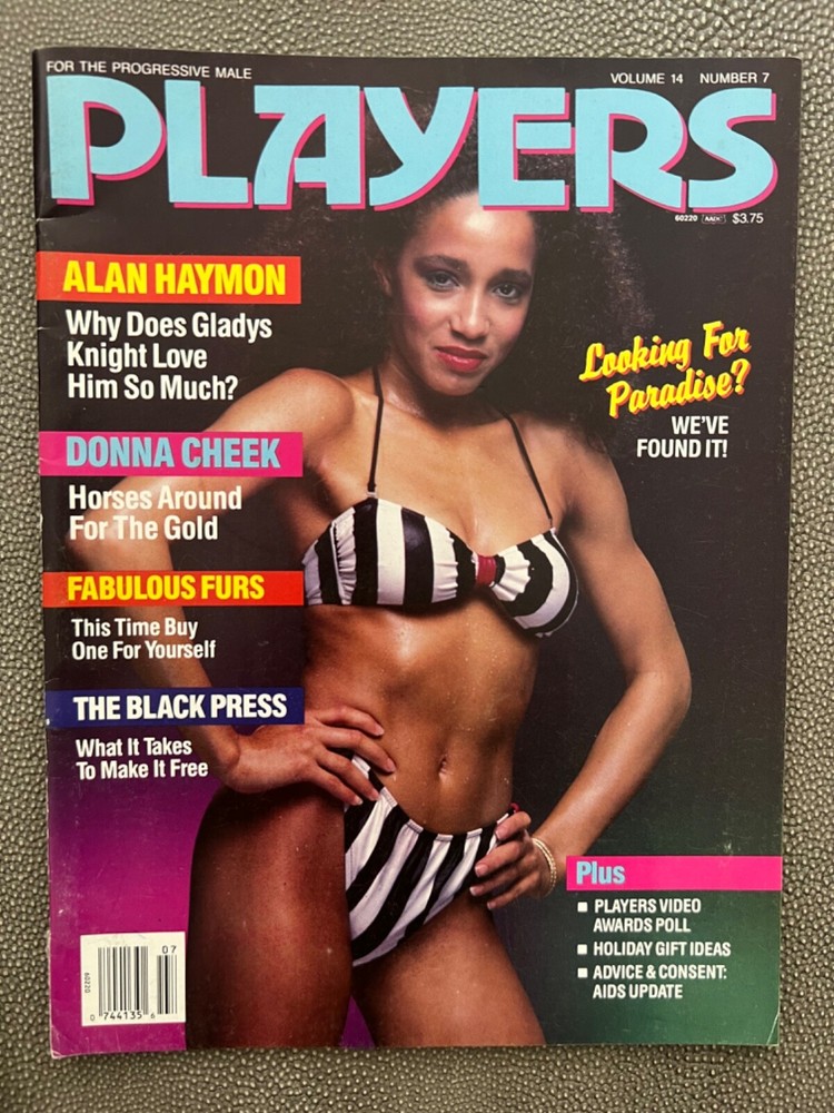 Players magazine December 1987 Playboy Very Good Condition!