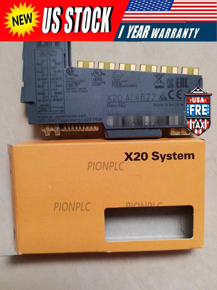 1PC New B&R X20 AI 4622 PLC Module In Box Expedited Shipping X20AI4622