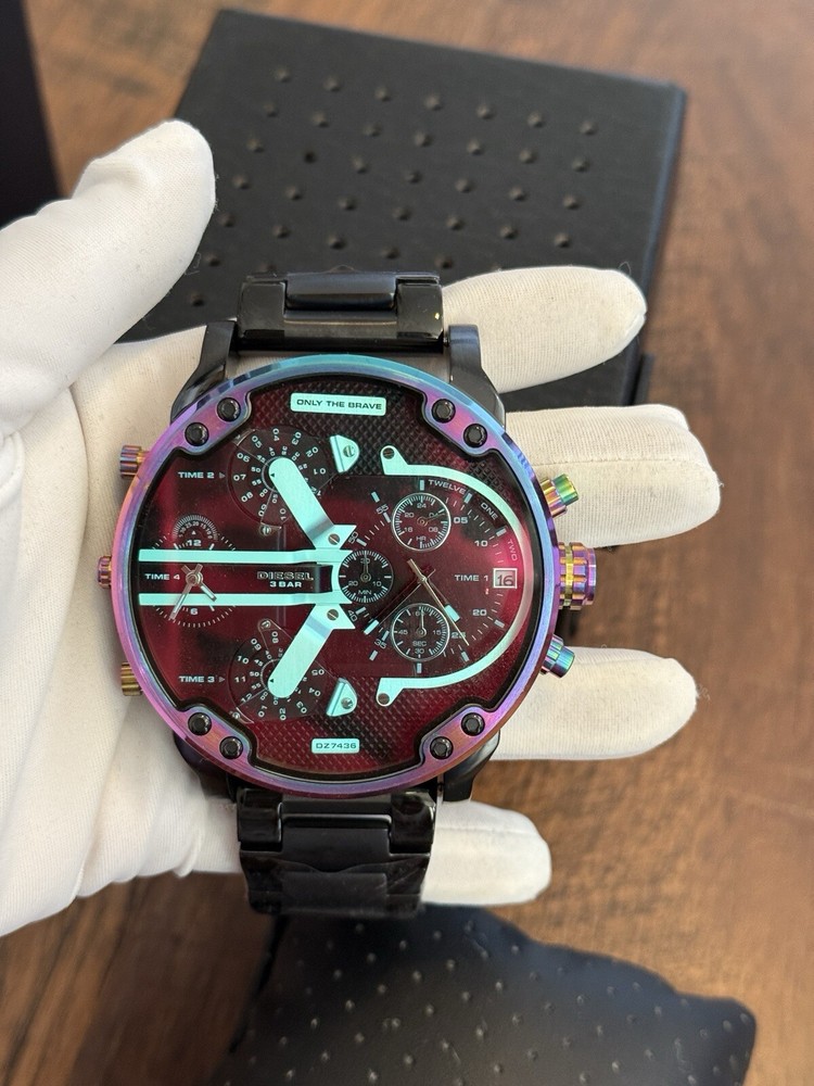 Diesel Watch DZ7436 Mr. Daddy 2.0 Men's Chronograph Quartz 57mm Brand New