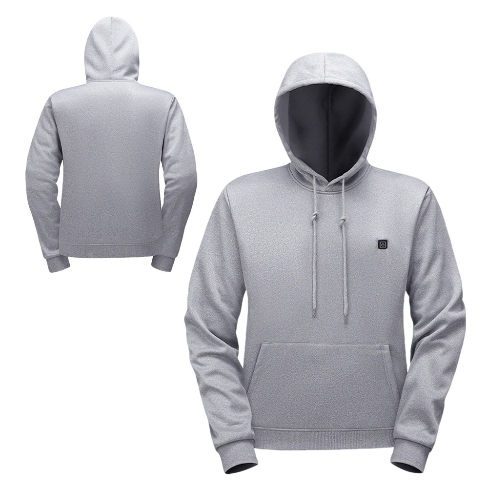 Heated Hoodie Sweatshirt Unisex Pullover for Men & Women (Battery not included)