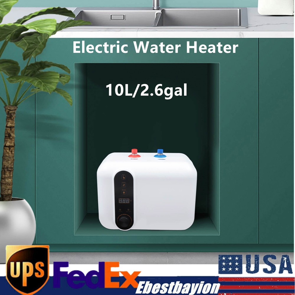 10L Instant Hot Water Heater Electric Shower Warmer Mini Storage Tank 0-72℃