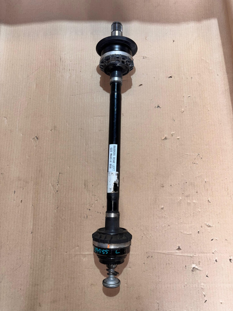 BMW 4 SERIES G22 M440IX B58 REAR LEFT OUTPUT SHAFT DRIVE AXLE OEM 3320-8689555