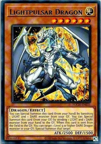 Lightpulsar Dragon - TOCH-EN031 - Rare - Unlimited Edition - Near Mint