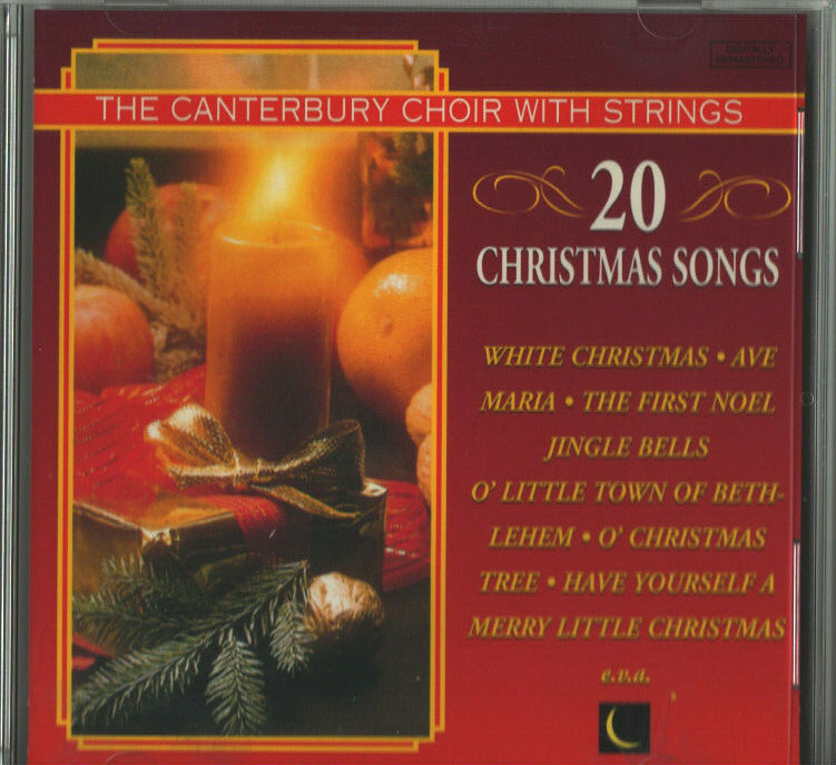 Canterbury Choir With Strings 20 Christmas Songs CD 1994 Eclipse  