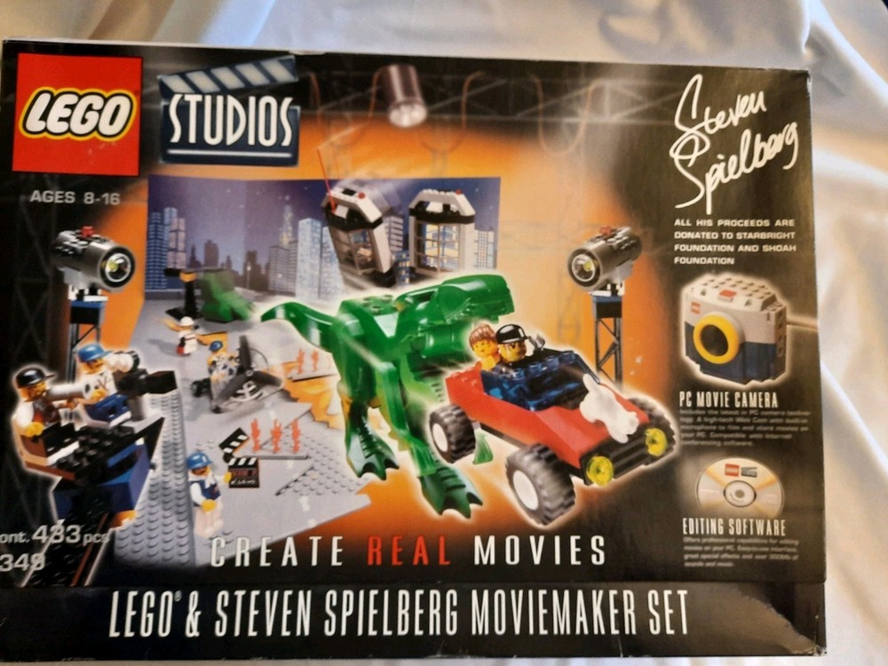 LEGO Steven Spielberg Moviemaker Set #1349 Toys. Not Complete- Check Pictures