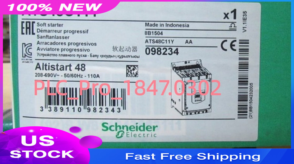 1PCS Brand New Schneider ATS48C11Y Soft Starter ATS48C11Y Fast delivery