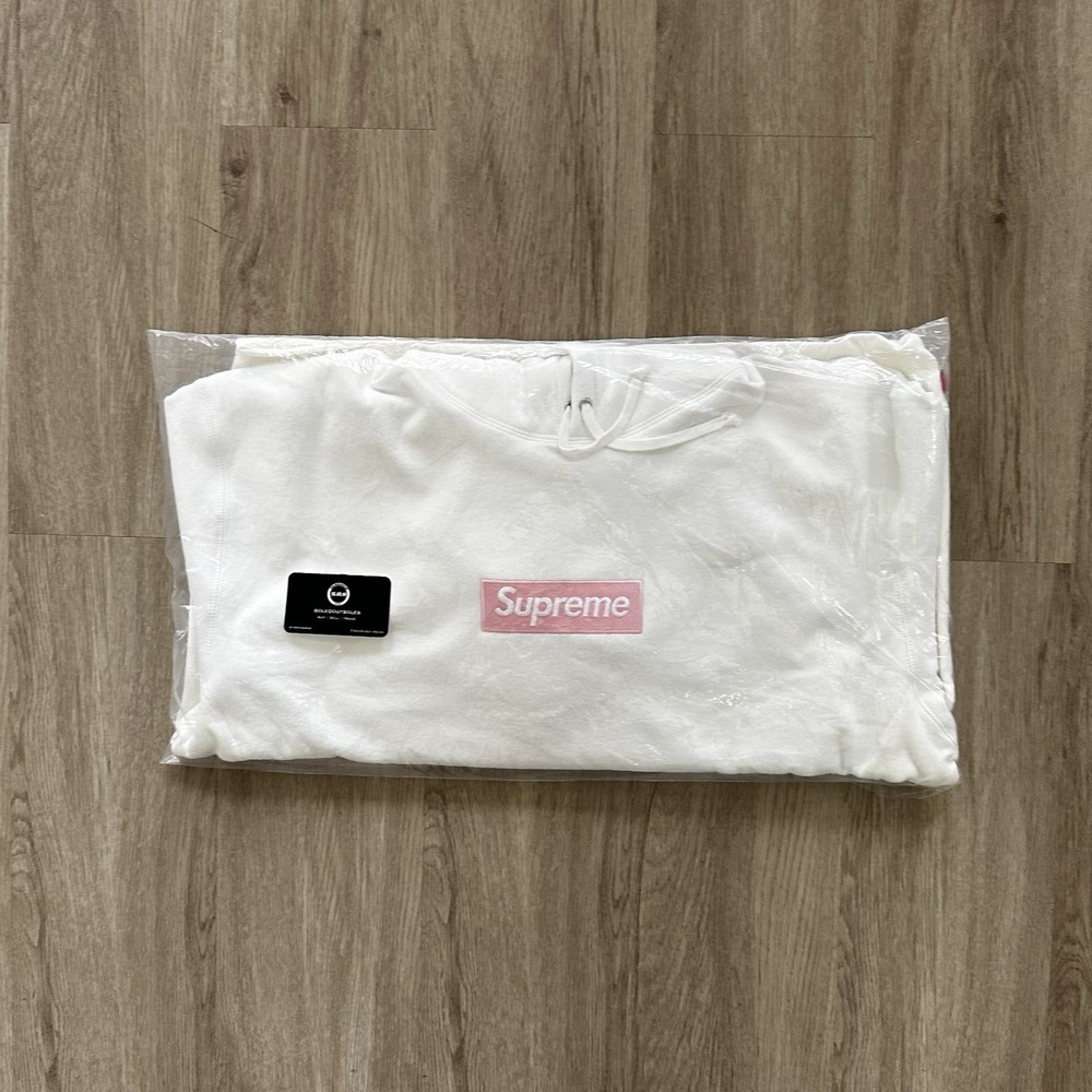 Supreme Box Logo Hooded Sweatshirt ‘White’ (FW25) - SIZE XXL (*SHIPS TODAY*)