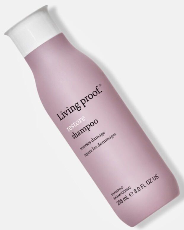 LIVING PROOF RESTORE Shampoo Reverse Dryness & Damage 8 FL.OZ. ($32 USD)