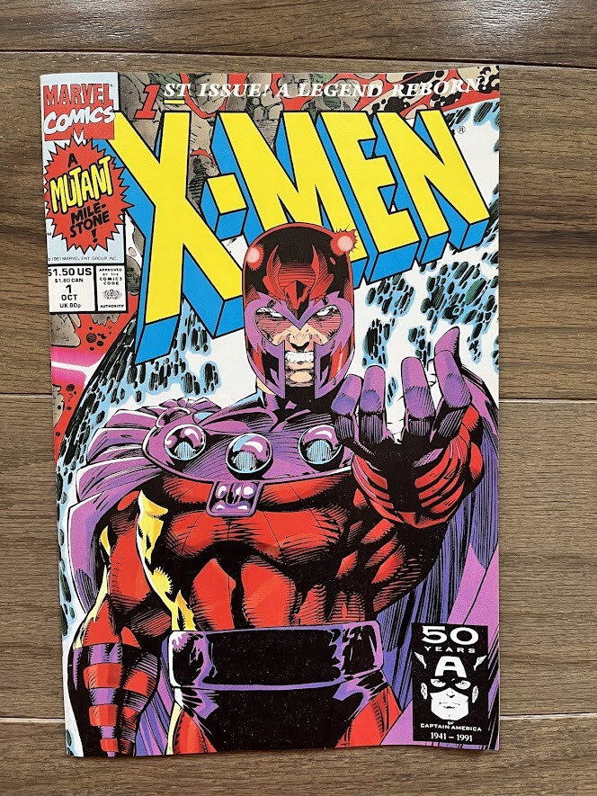 X-MEN # 1 NM COVER D MARVEL COMICS 1991 JIM LEE MAGNETO
