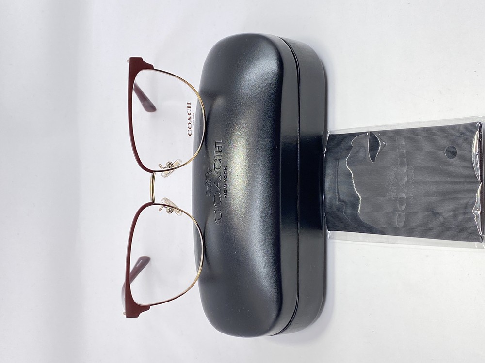 Coach Rose Gold & Burgundy Eyeglass Frames HC5130 9385 53-17-140 New