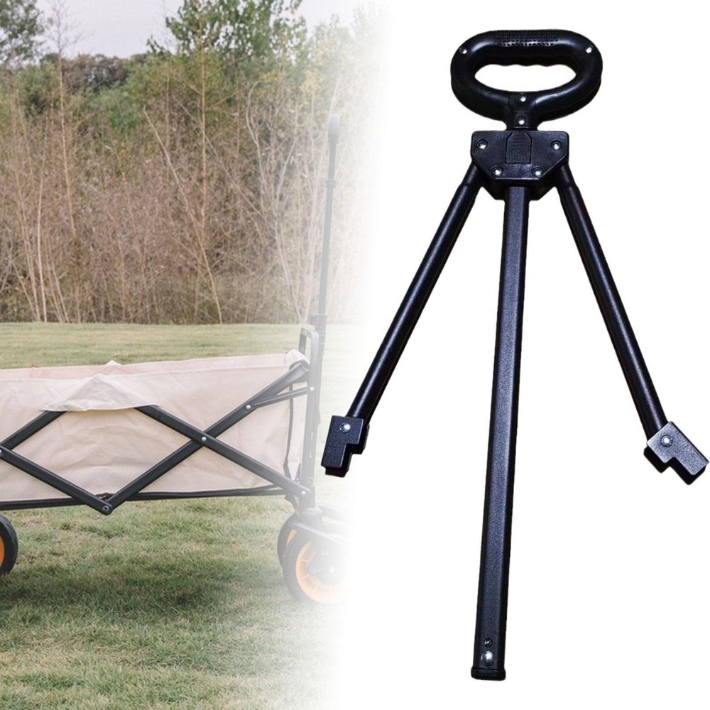 Folding Wagon Push Handle Universal Easy Installation Utility Push Pull Bar