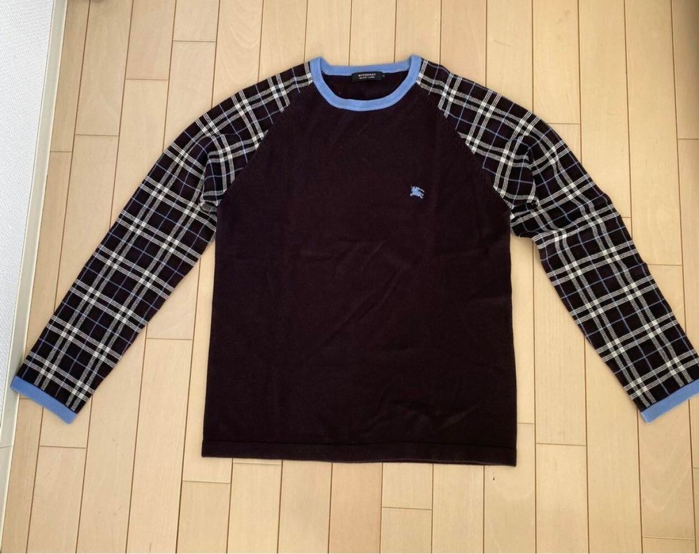 Burberry knit sweater Men's Fashion from Japan