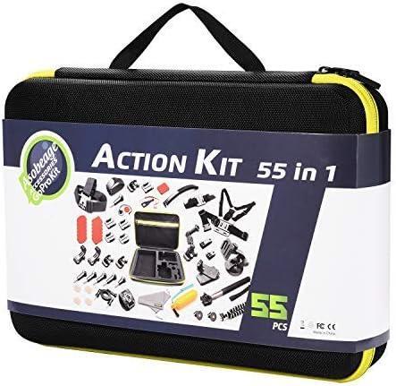 Asobeage 55-in-1 Gopro Accessories Kit for Hero 7,Hero 4,5,6,Session,Hero 2018