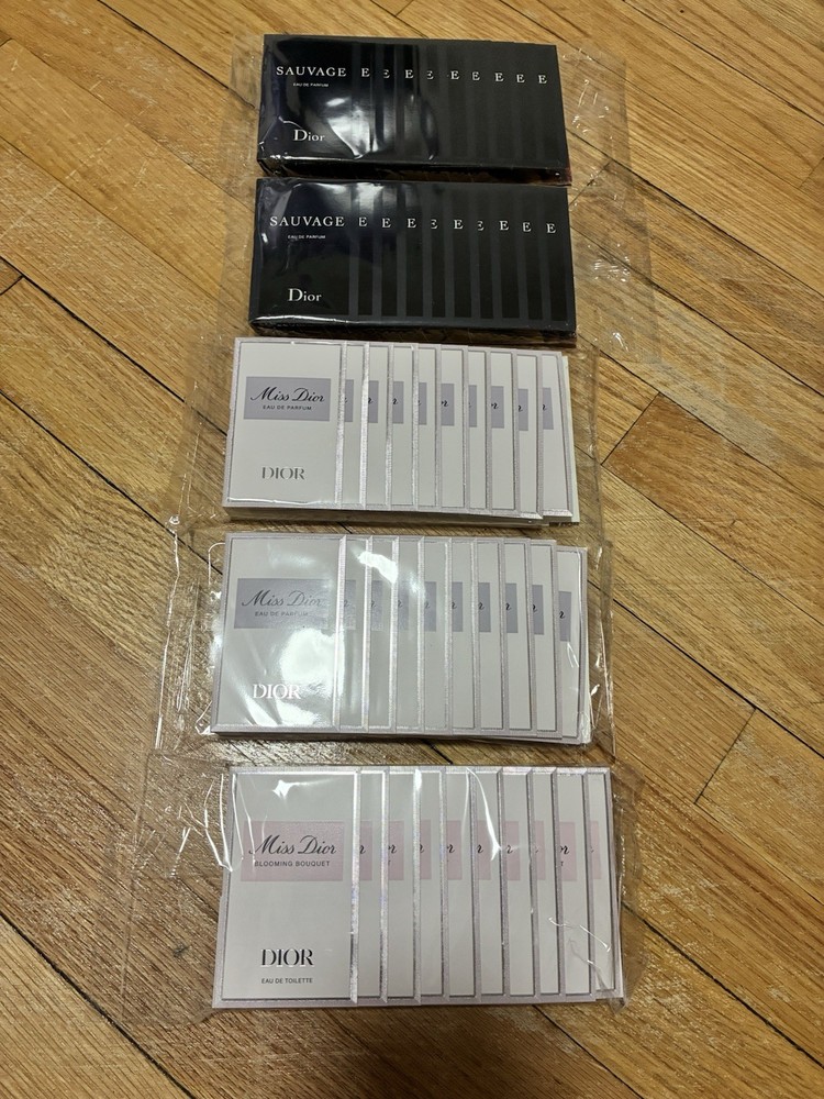 Fragrance Sample Lot Miss Dior Blooming Miss Dior Edp Sauvage Edp