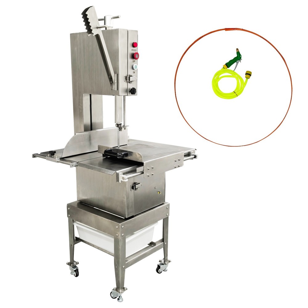 Electric Meat Bone Saw machine 110V Vertical Stainless Steel 94.49