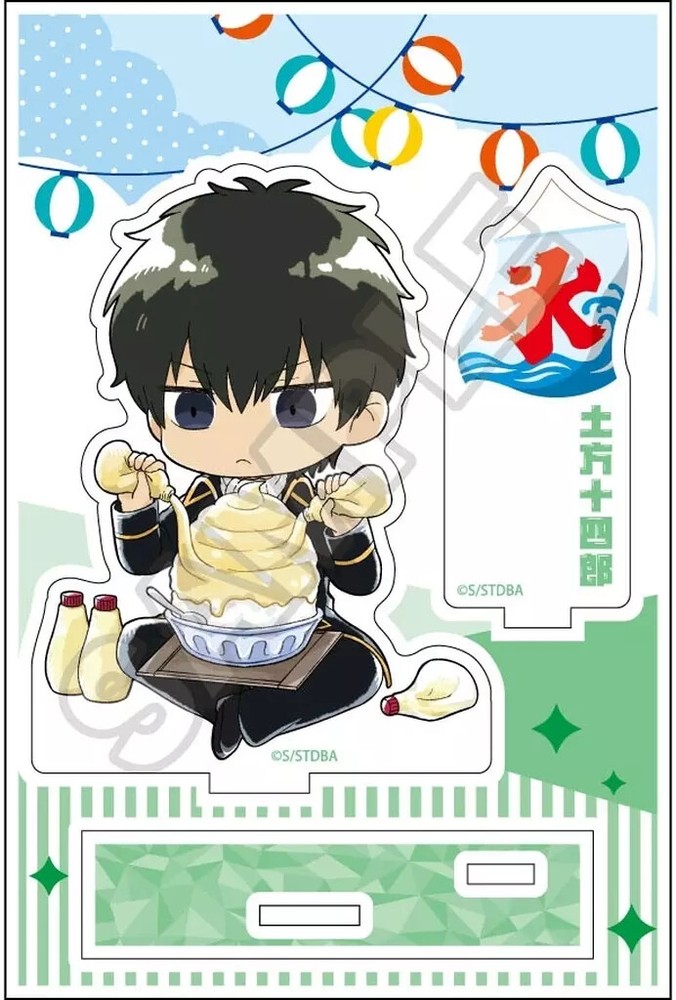 Acrylic Stand Panel Toshiro Hijikata Shaved Ice Jr. Gintama