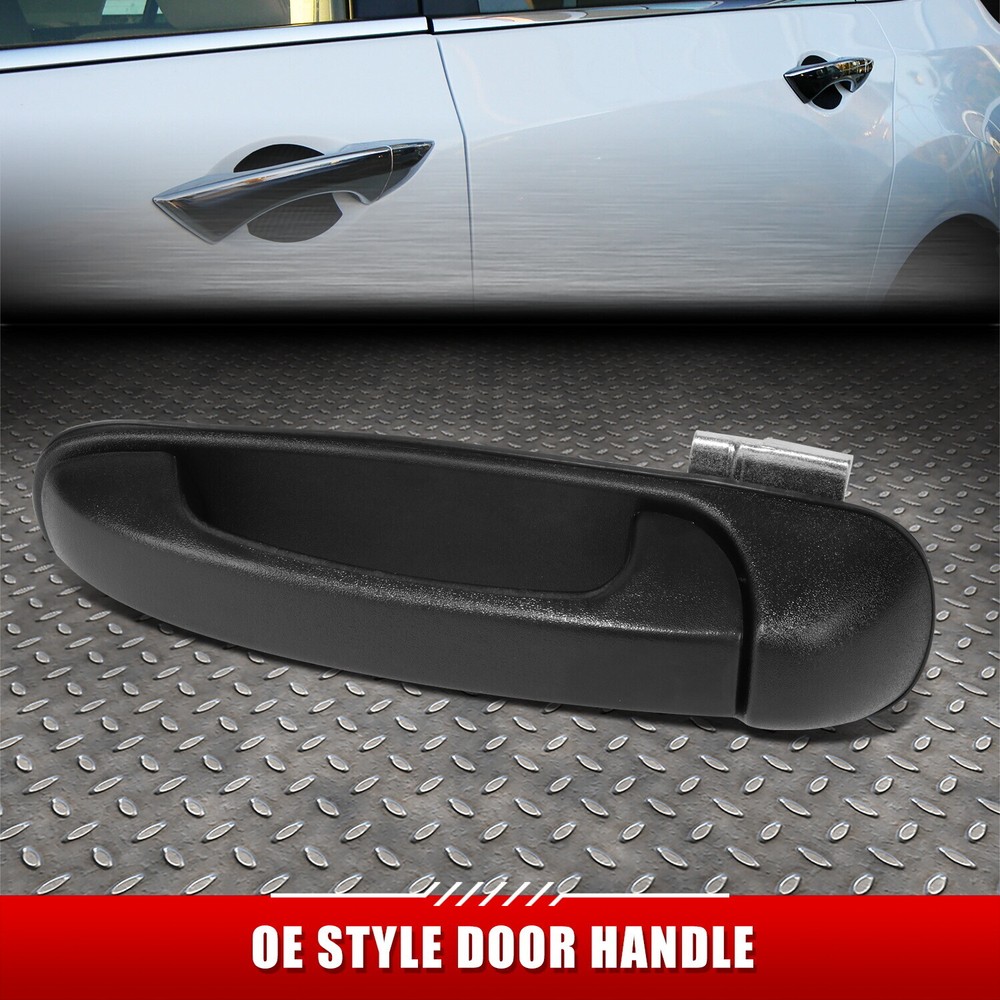 FOR 99-04 JEEP GRAND CHEROKEE BLACK TEXTURED REAR LEFT DRIVER DOOR PULL HANDLE