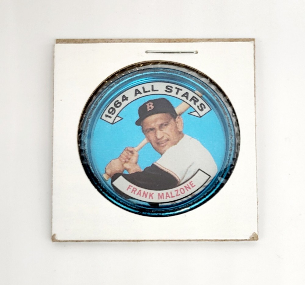 VINTAGE 1964 Topps Coins #126 Frank Malzone ALL-STAR BOSTON RED SOX BASEBALL ⚾️