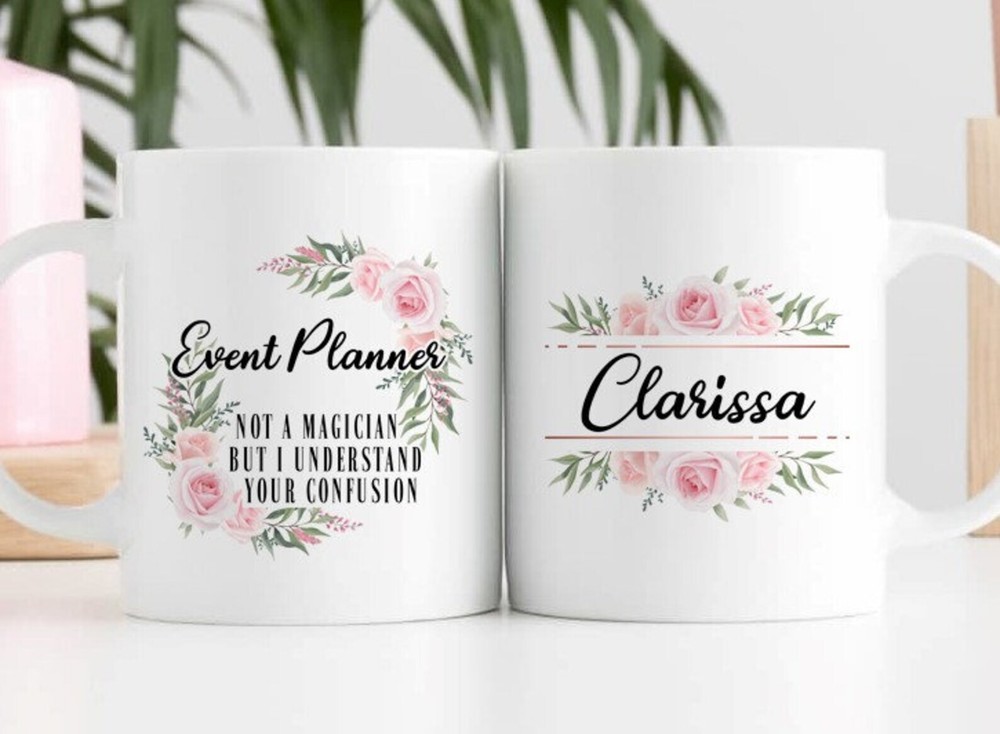 Event Planner Mug Personalized Event Planner Coffee Cup Event Planner Gift Event