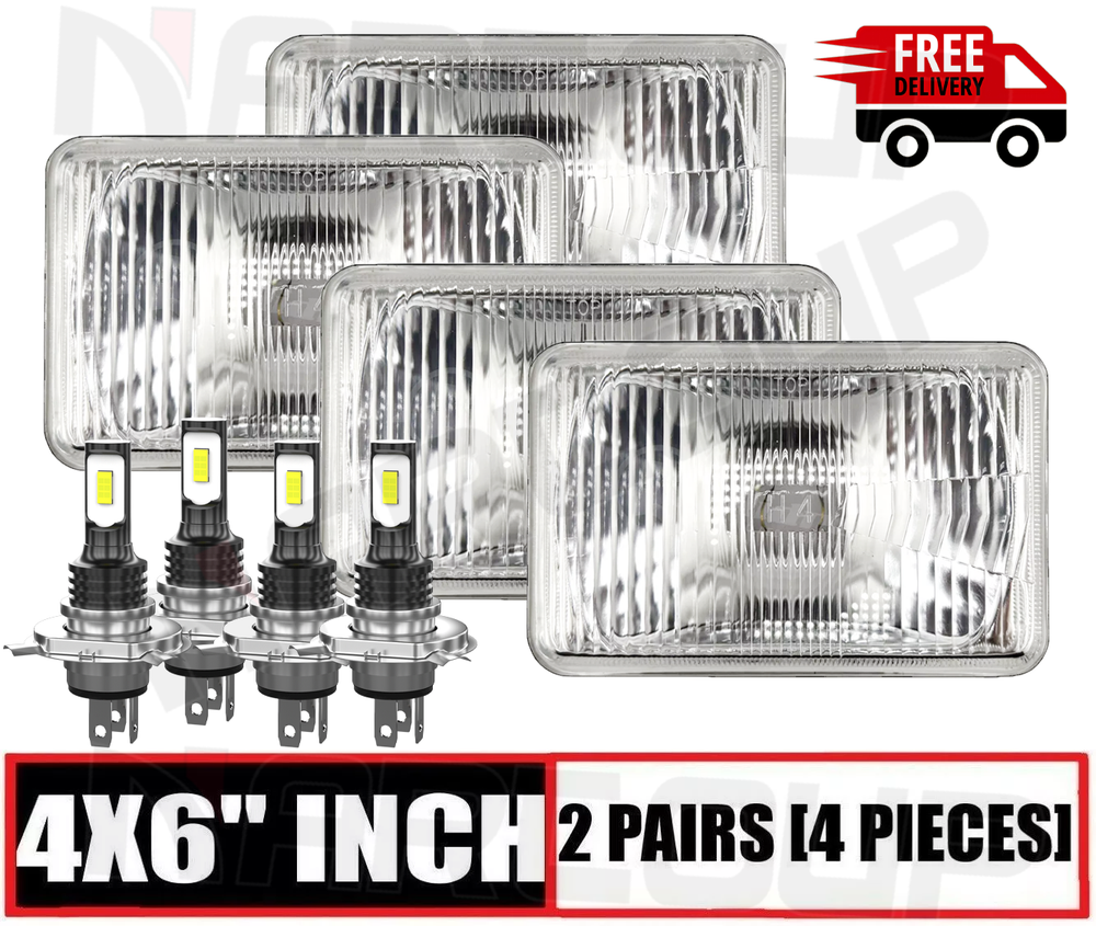 4PCS DOT 4x6