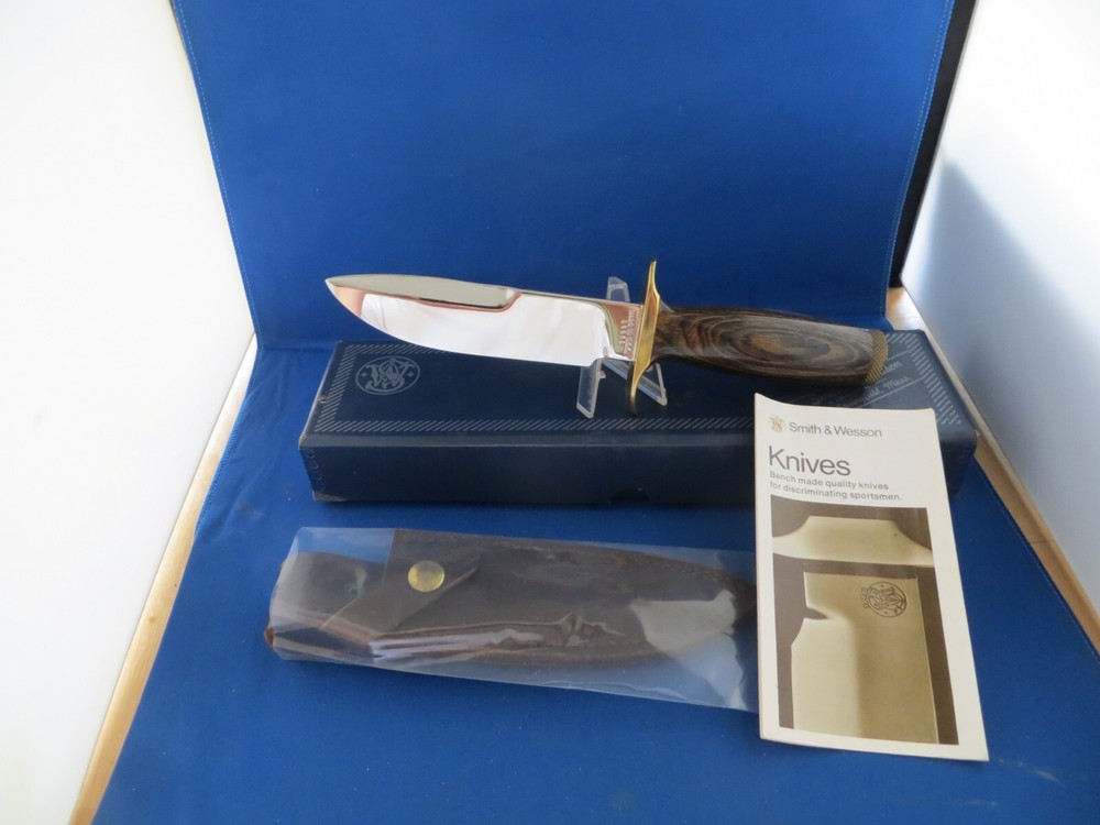 Vintage 1970s Smith & Wesson USA Model 6030 Survival Knife  