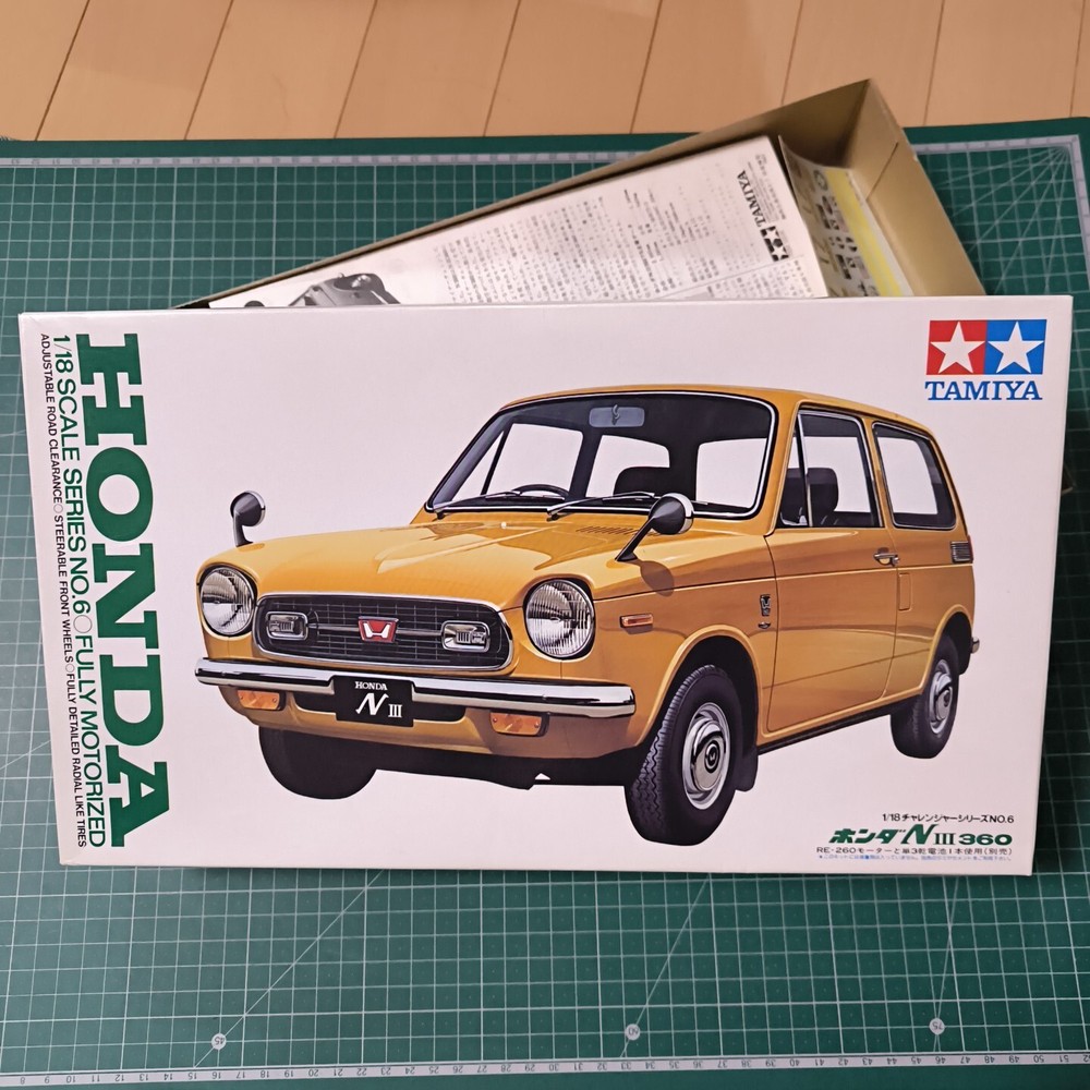 Tamiya 1/18 Honda N Ⅲ 360 1/18 Scale Series No.6