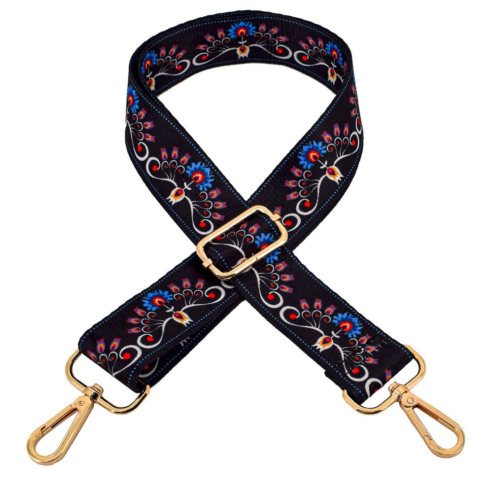 Purse Strap Replacement Crossbody Straps for Purses Guitar Style Multicolor H...