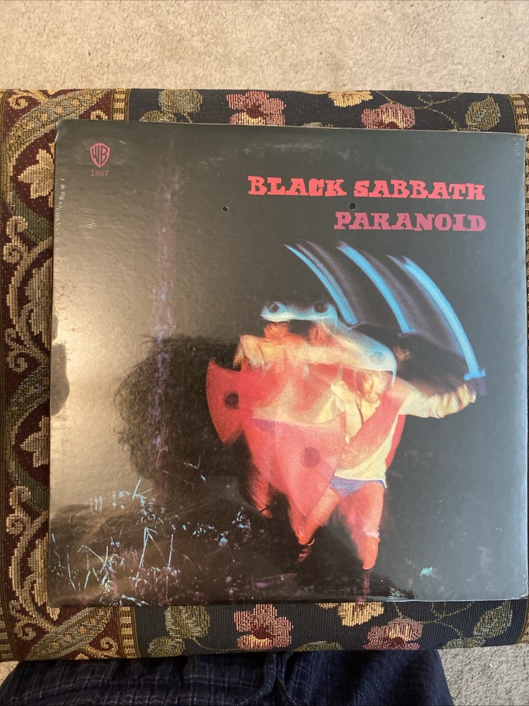Black Sabbath Paranoid Sealed Vinyl Record LP USA 1970 Orig WS-1887