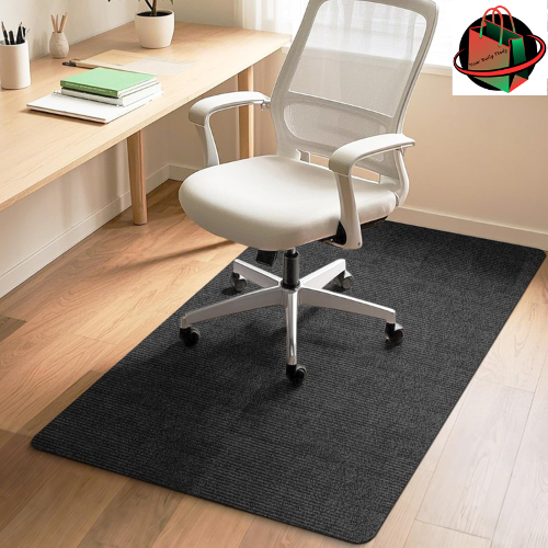 Non-Slip Office Chair Mat for Hardwood Tile Floors Protects Surfaces