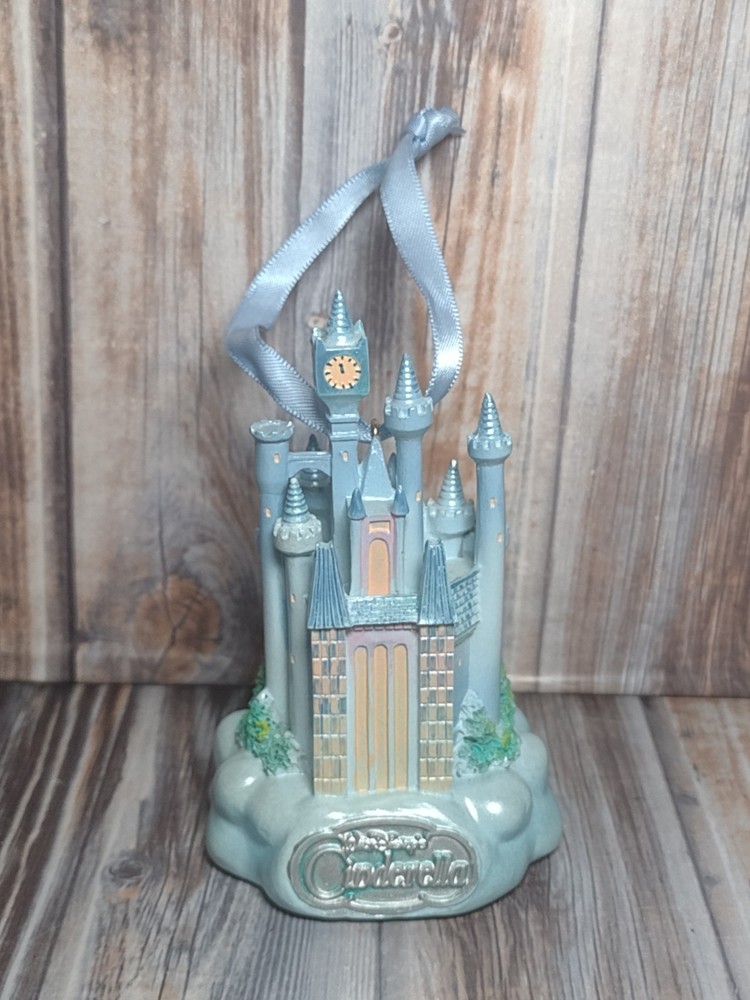 Rare 2012 Disney Store Sketchbook Cinderella Castle Christmas Ornament