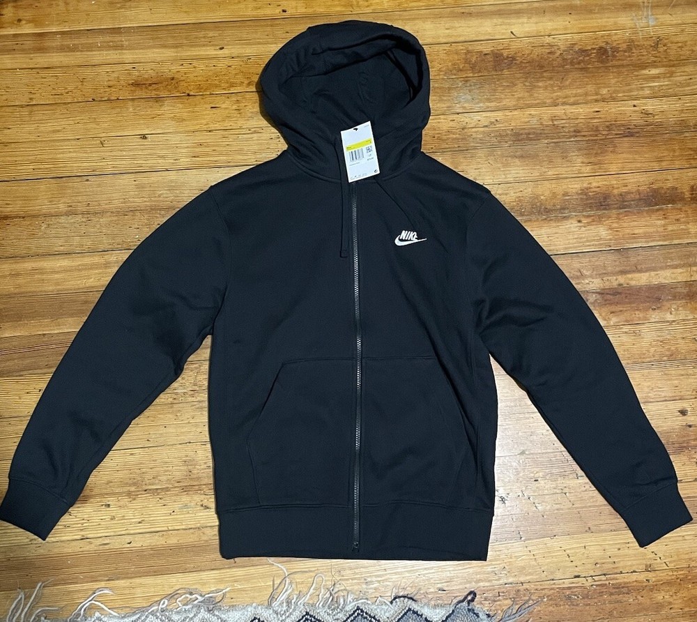 Nike Men's Sportswear Club Fleece Full-Zip Hoodie (S)