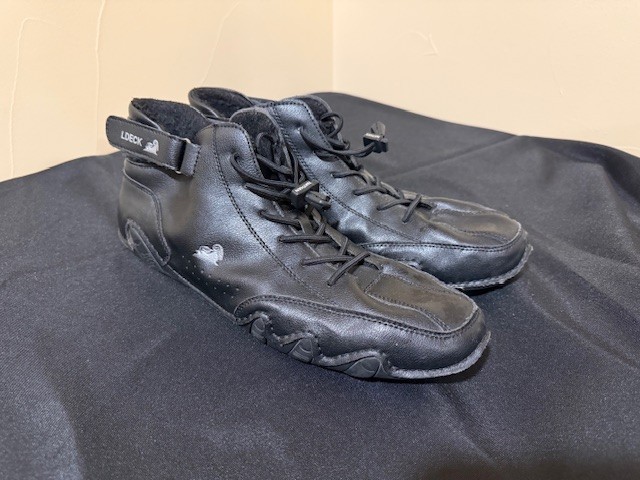Ldeck Men's Boxing Shoes Australian 47 Black Leather Chukka Boots USA Size 13