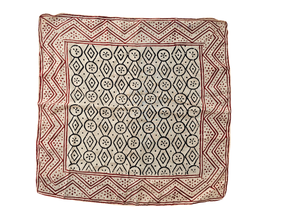 Boho Cotton Bandana Scarf - Soft 100% Cotton Bohemian Neck Scarf