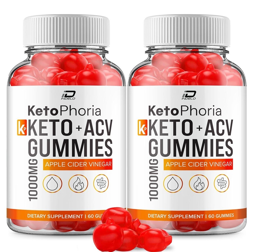 (2 Pack) Ketophoria Keto ACV Gummies Supplement – Keto phoria ACV Gummy